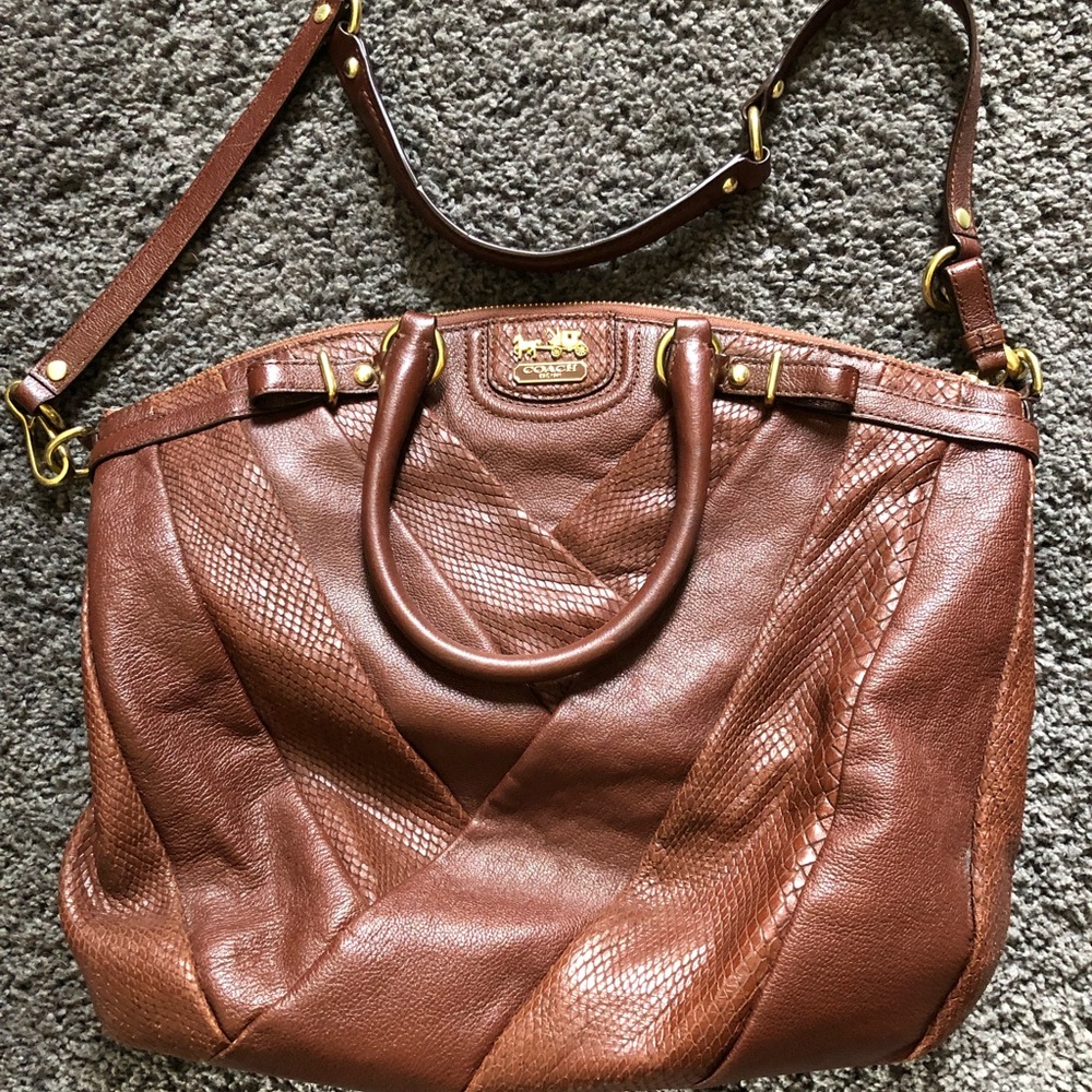 Coach Large Leather Crossbody